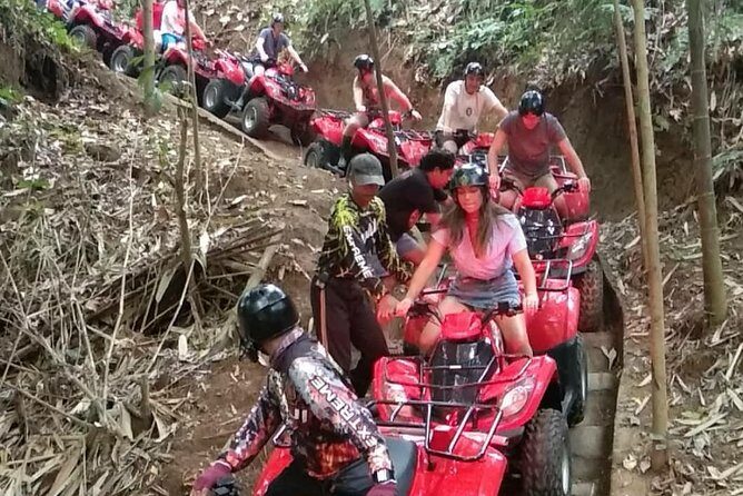 Bali Quad bike ATV passing through Waterfall, Cave & Rice fields - The Sum Up
