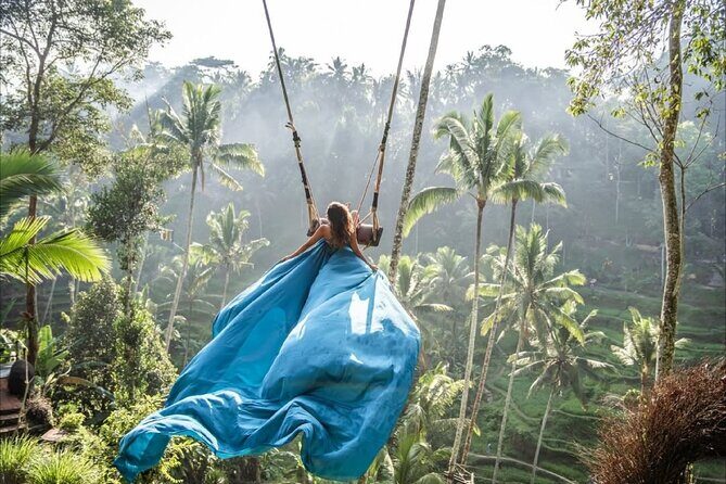 Bali Ubud Zipline Jungle Swing and Waterfall Tour - Key Points