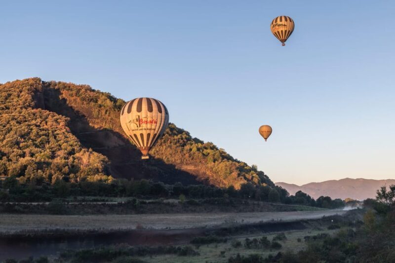 Balloon flight in la Garrotxa with transfer from Barcelona - FAQ