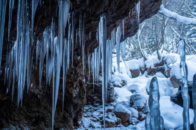 Bamboo Ice Cave: Snowshoe to see a natural phenomenon! - Is this Tour Right for You?