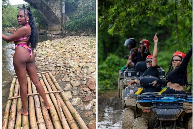 Bamboo Rafting and ATV in Montego Bay Jamaica - Key Points