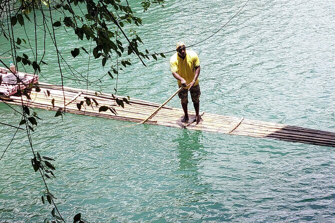 Bamboo Rafting and Boston Jerk Centre Tour in Portland Jamaica - The Scenic Ride on Jamaica’s Rio Grande