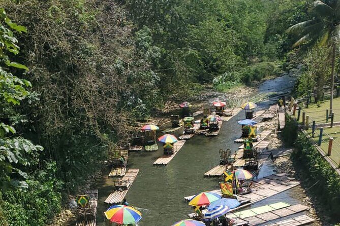 Bamboo Rafting with lime stone - The Sum Up