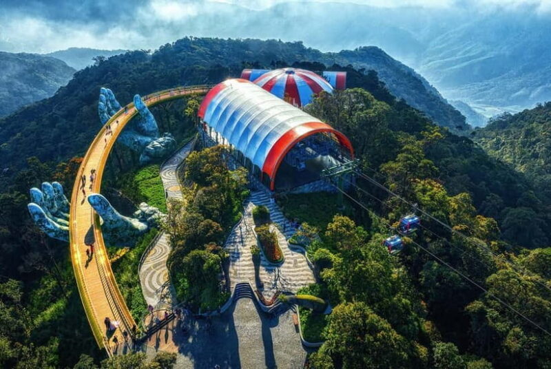 Bana Hill and Golden Bridge Premier Tour 1day Buffet Lunch - Key Points