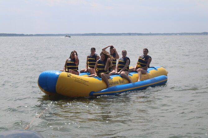 Banana Boat Rides in Ocean City, MD - What to Expect from a Banana Boat Ride in Ocean City