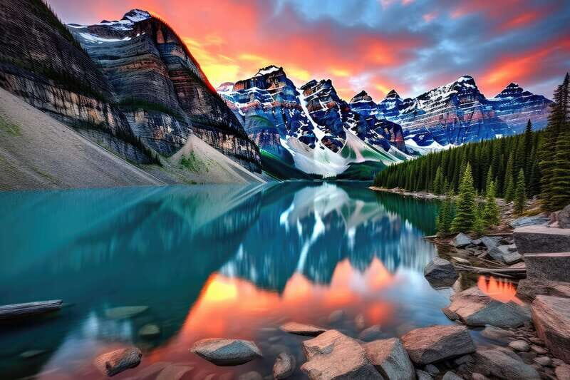 Banff/Canmore: Moraine Lake and Lake Louise 90 Min Each - Key Points