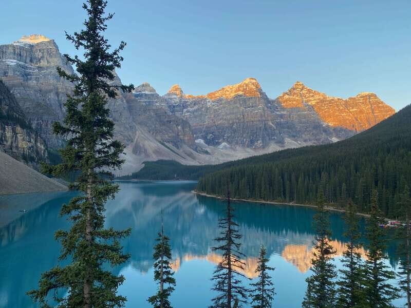 Banff/Canmore: Sunrise at Moraine Lake w/ Lake Louise Option - Key Points
