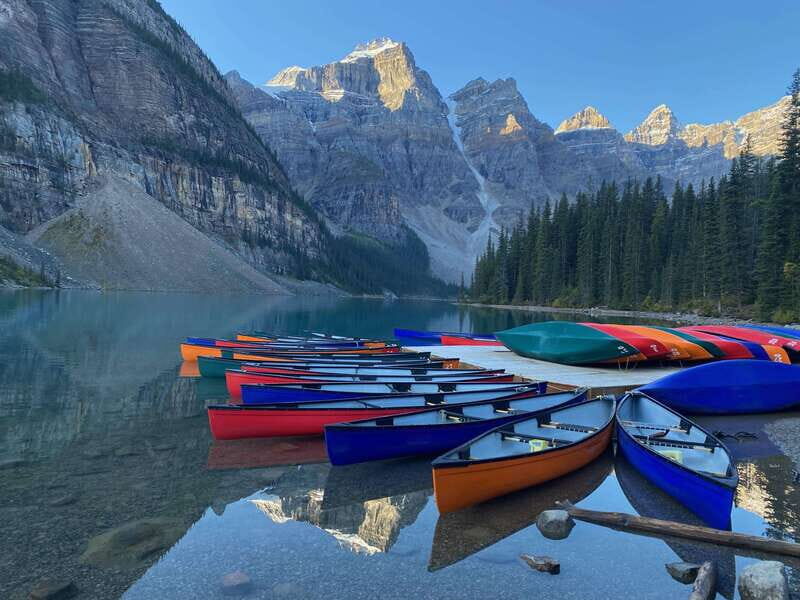 Banff/Canmore: Sunrise at Moraine Lake w/ Lake Louise Option - What You Can Do at Moraine Lake