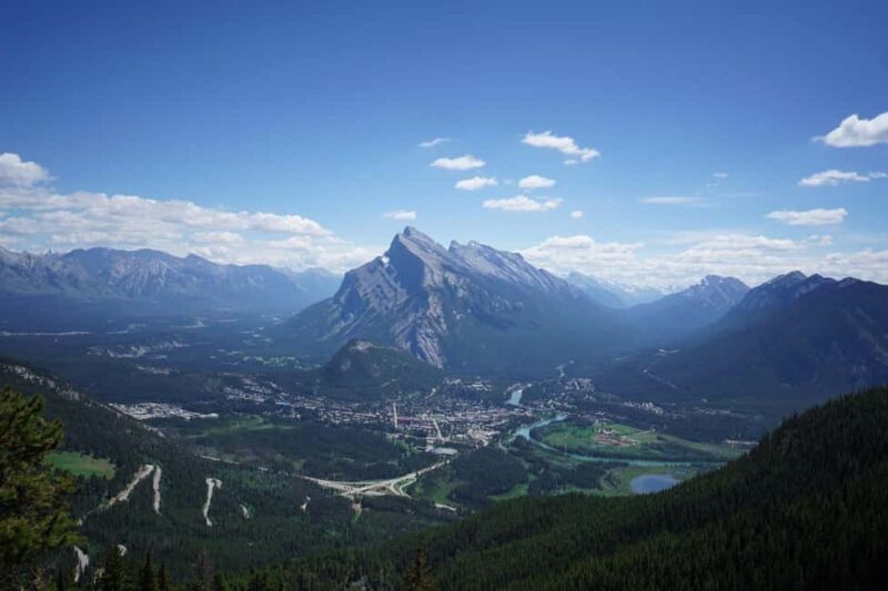 Banff: Lake Louise,Emerald & Johnston Canyon+5More - Mt. Norquay Lookout: Panoramic Views