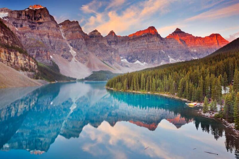 Banff: Louise & Moraine Lake or Johnston Canyon 1/2 Day Tour - Transportation and Group Size