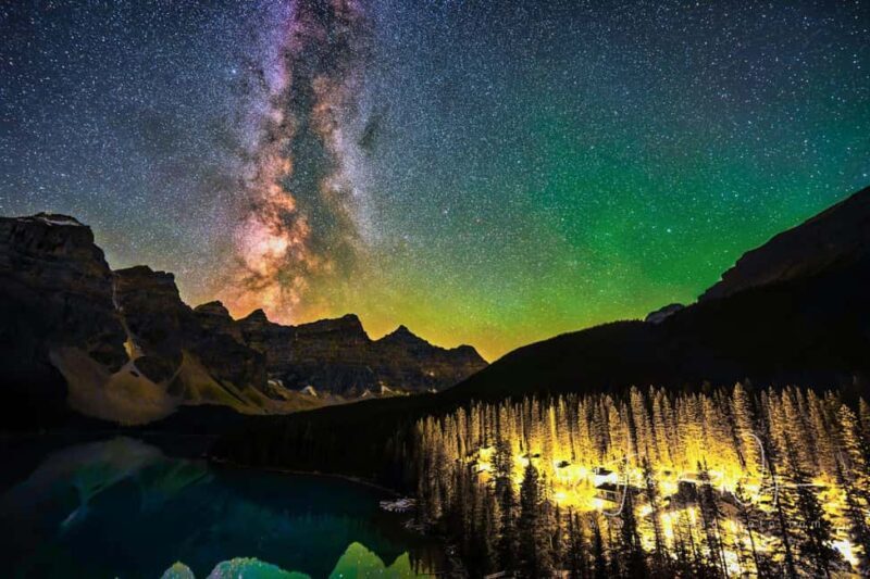 Banff or Moraine Lake: Night Tour with possible Stargazing - The Allure of Night in the Canadian Rockies
