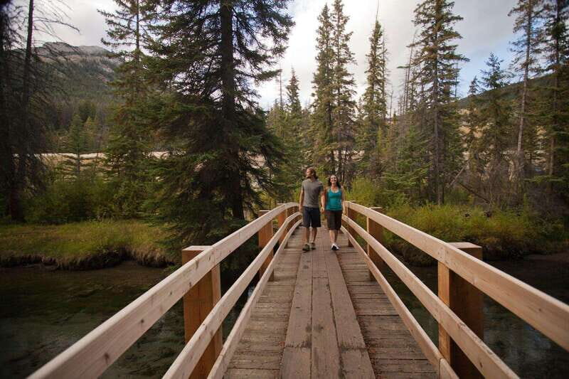 Banff: Thermal Waters and Hidden Waterfalls - 3hr Walk - Key Points