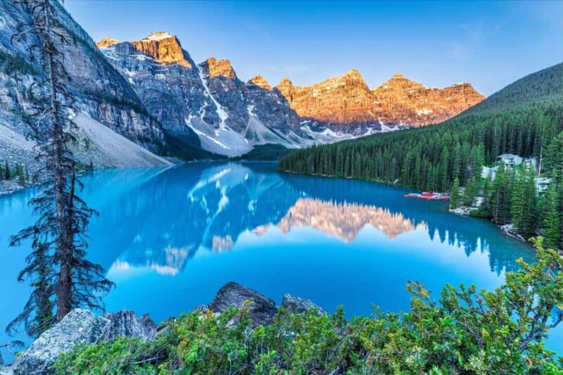Banff Town, Lake Louise, Moraine, Emerald & Canyon Day Trip - Discover the Canadian Rockies on a Full-Day Tour from Calgary, Canmore, or Banff