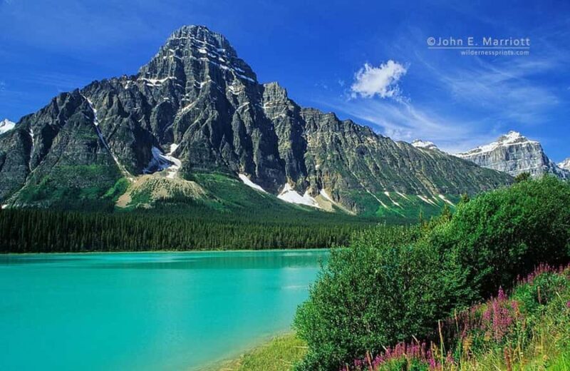 Banff:Crowfoot Glacier, 4 Lakes and Johnston Canyon tour - Key Points