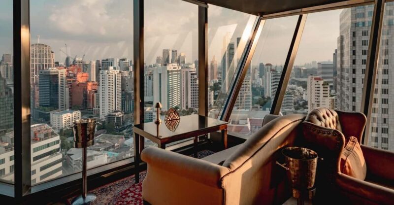 Bangkok: Axis & Spin Sky Lounge & Bar Rooftop - Key Points