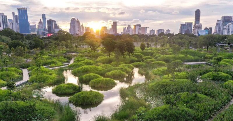 Bangkok Bicycle rental Benjakitti Park - Location and Access