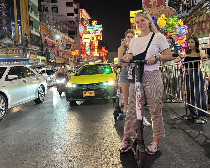 Bangkok By Night by Electric Scooter or Bike - Bangkok By Night on Electric Scooter or Bike