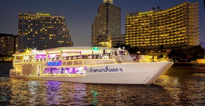 Bangkok: Chao Phraya Princess Dinner Cruise Ticket - FAQs