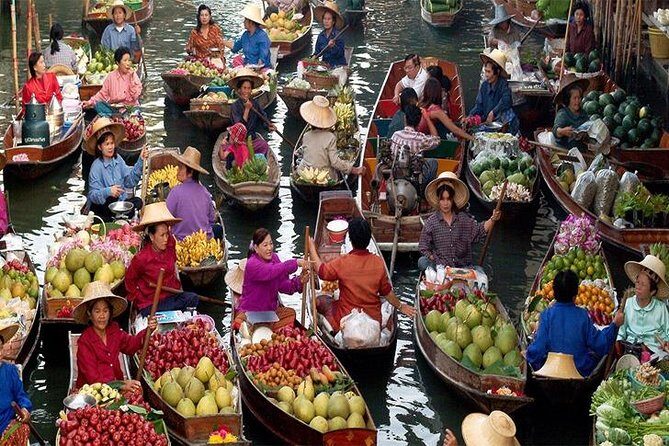 BANGKOK: Damnern Saduak Floating Market, Thai House - Key Points
