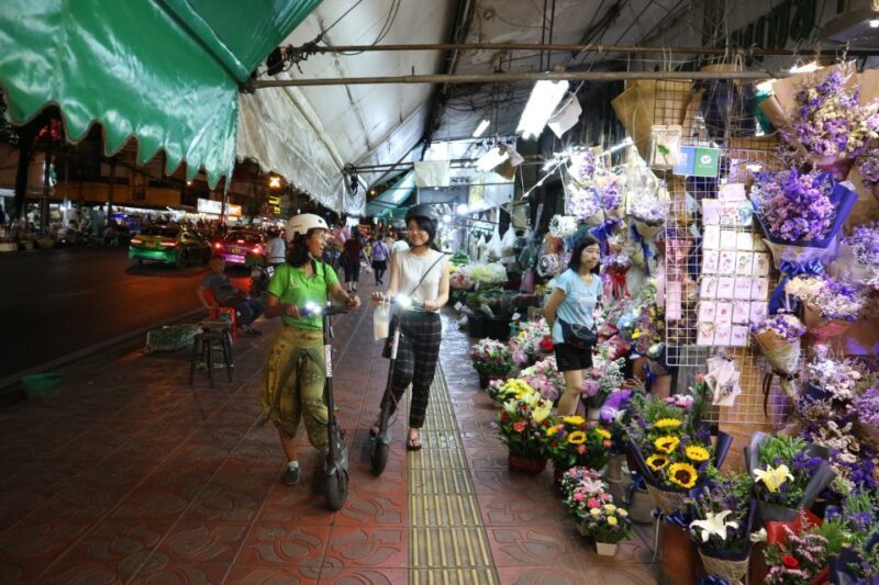 Bangkok: E-Scooter Night Tour with Local Street Food - FAQs