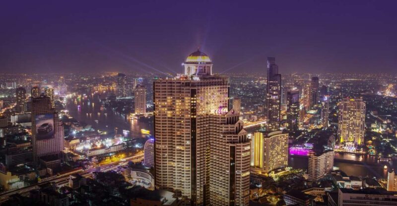 Bangkok: Lebua Rooftop Bar Reservation & Round-Trip Transfer - Key Points