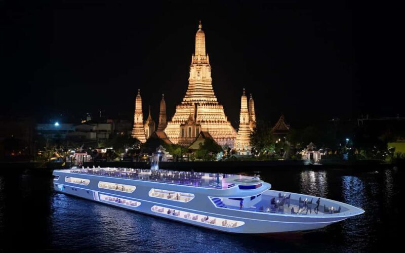 Bangkok: Luxury White Sunset or Dinner Cruise with Beer - Key Points