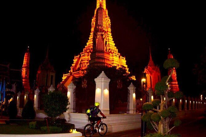 Bangkok Night Bike Tour - Including Transfer & Street Food - Key Points