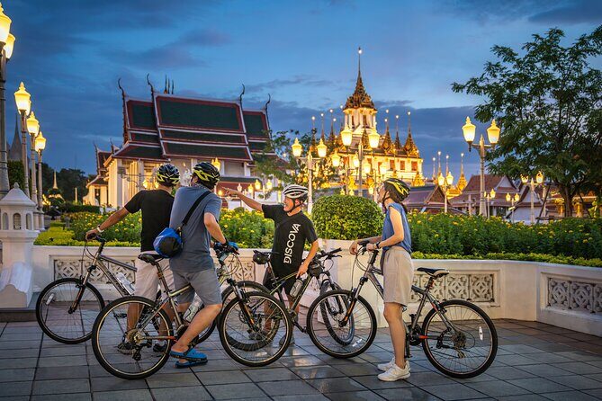 Bangkok: Night Bike Tour with Temples & Flower Market Visit - The Sum Up