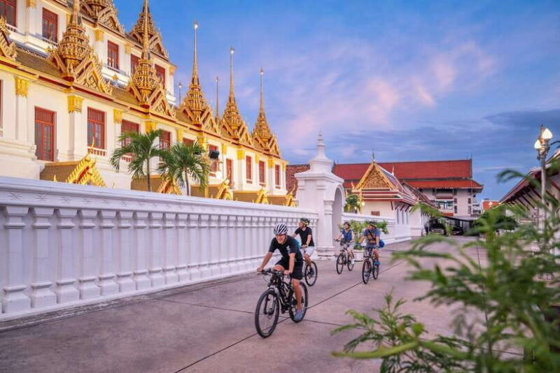 Bangkok: Night Bike Tour with Temples & Flower Market Visit - FAQs