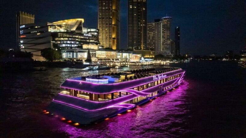 Bangkok: The Opulence Buffet Dinner Cruise with Live Band - Key Points