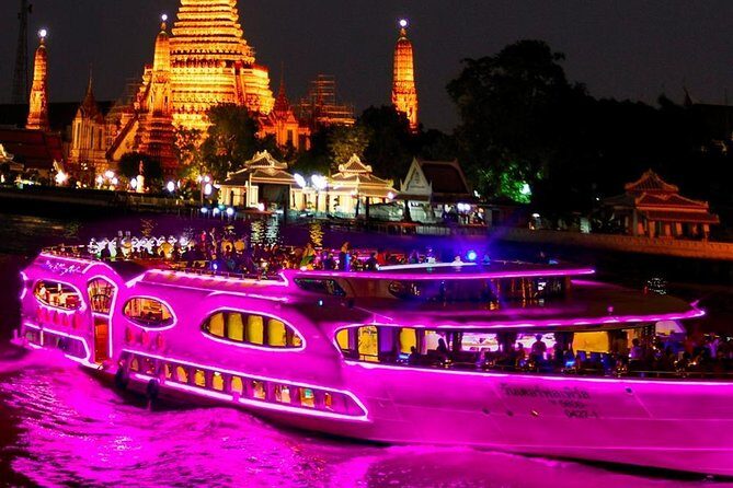 BANGKOK: Ticket Wonderful Pearl Luxury Dinner Cruise - Live Music - The Sum Up