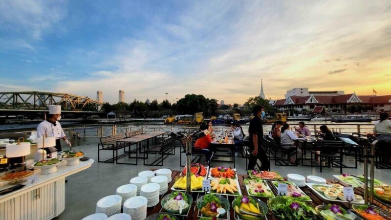 Bangkok: White Orchid Cruise with Optional Hotel Transfer - Key Points