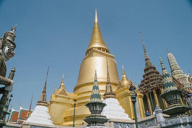 Bangkoks Iconic Temple Tour with Grand Palace & Heritage Cruise - Key Points
