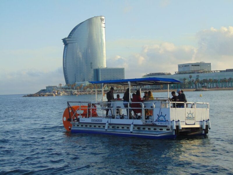 Barcelona: 1.5-Hour Private Scenic Pedal Boat Tour - Barcelona: 1.5-Hour Private Scenic Pedal Boat Tour