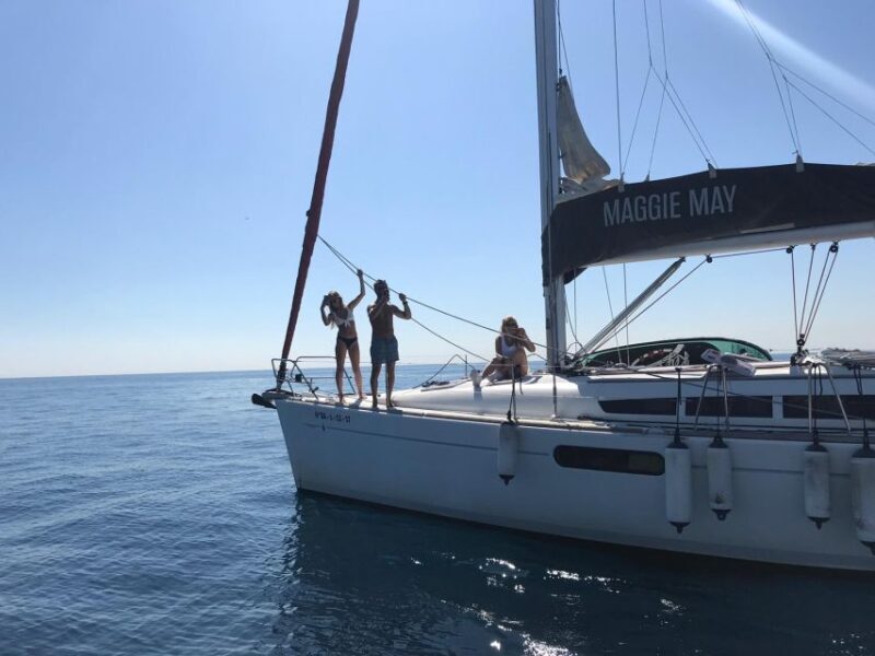 Barcelona: 2-Hour Sailboat Tour with Paddle Boarding - The Experience in Detail