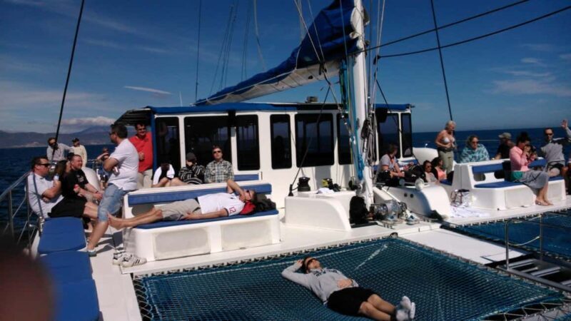 Barcelona: AFTERWORK Catamaran Cruise w/ Music & Drinks - Key Points