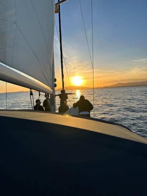 Barcelona: Boat trip with cava in amazing sailboat - The Sum Up