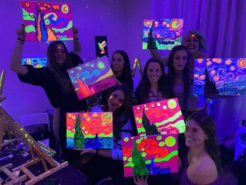 Barcelona: Fluorescent Paint and Wine Workshop - Final Thoughts