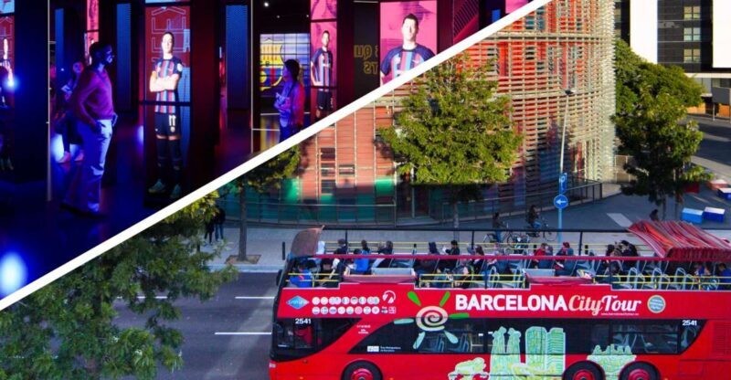 Barcelona Hop-On Hop-Off Bus and FC Barcelona Immersive Tour - What to Expect During Your Day