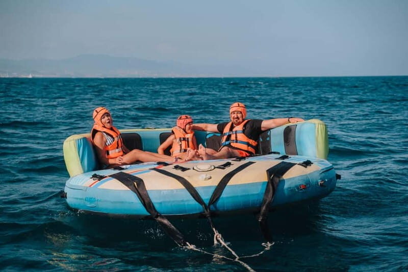 Barcelona: Inflatable Water Tube Ride at Port Olímpic - A detailed look at what makes this experience stand out
