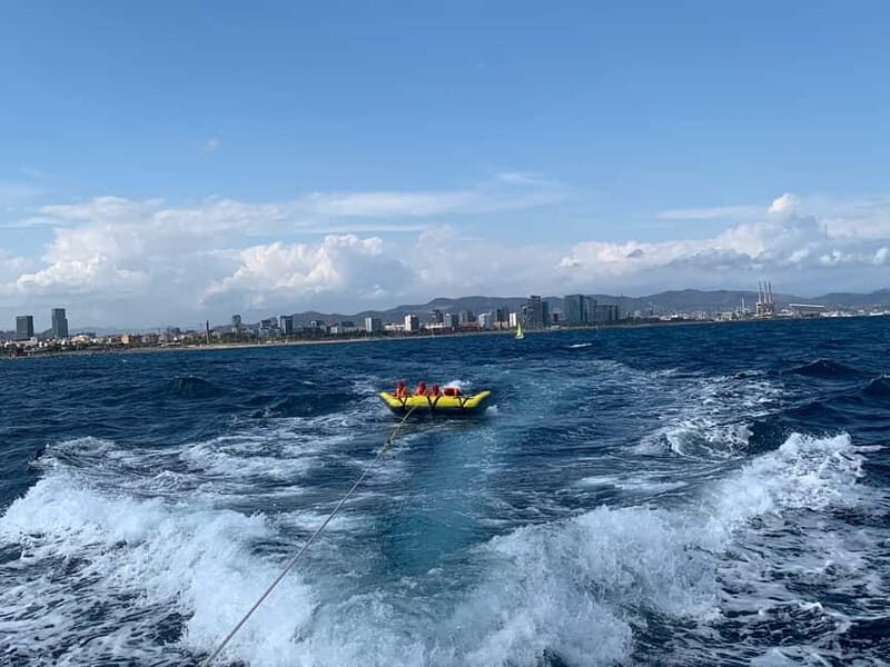 Barcelona: Inflatable Water Tube Ride at Port Olímpic - FAQs