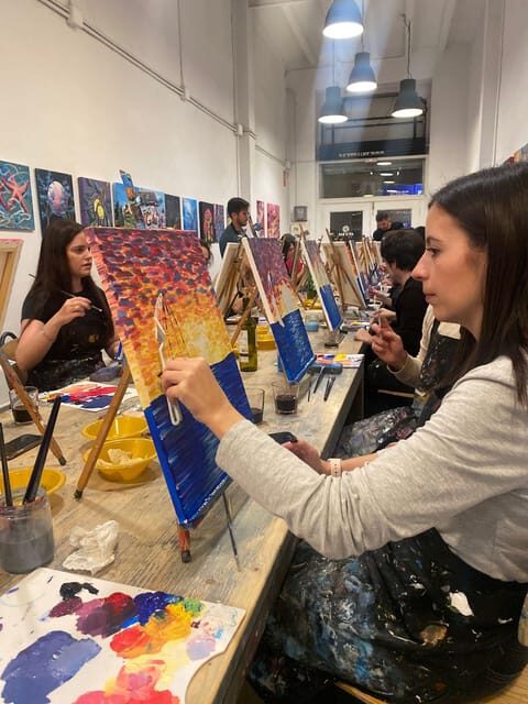 Barcelona: Learn to paint, sip wine, enjoy snacks & music - Frequently Asked Questions