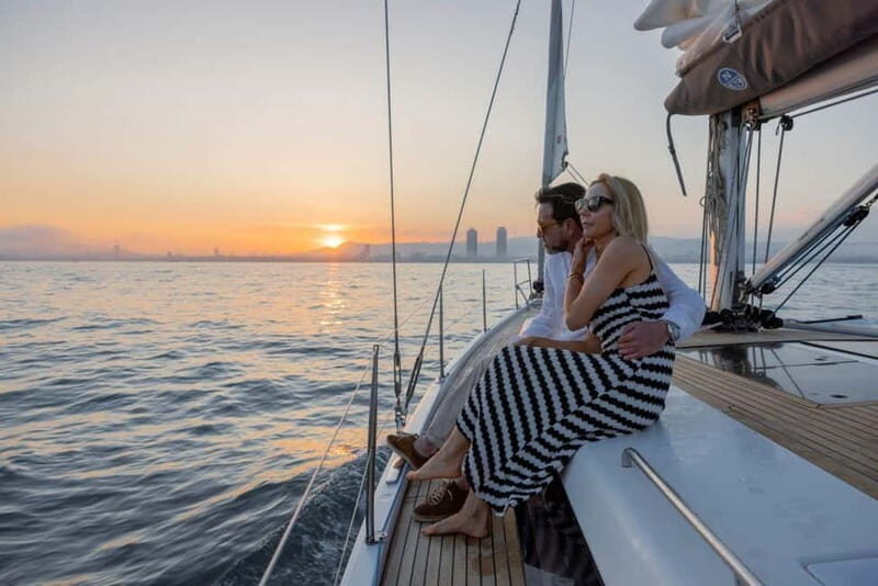 Barcelona: Luxury Sunset Sailboat Tour from Port Olimpic - The Experience in Detail