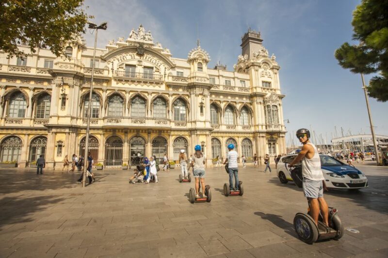 Barcelona: Old Port and Gothic Quarter Guided Segway Tour - Experience the Best of Barcelona in 1 Hour on a Guided Segway Tour