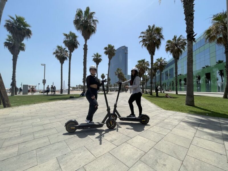 Barcelona: Panoramic eScooter Tour - Key Points