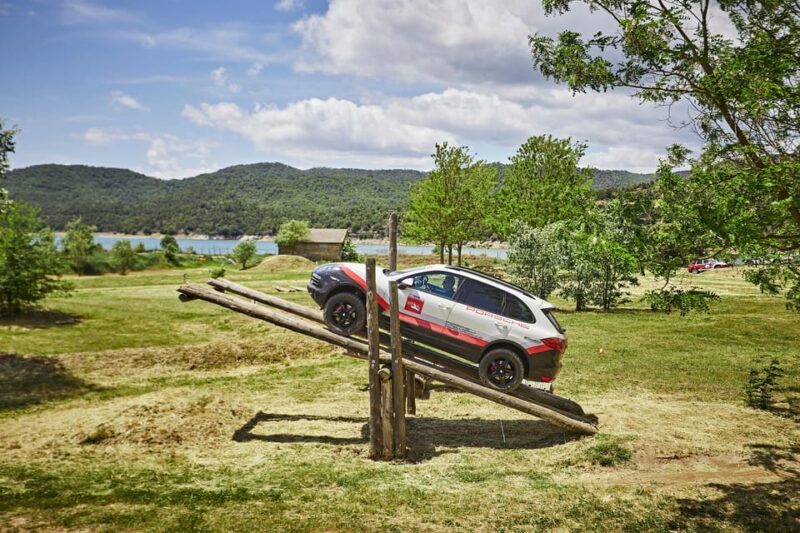 Barcelona: Private Porsche Cayenne Adventure + Transfer - Key Points