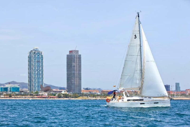 Barcelona: Private Sailing Trip with F&B (max 11) - Setting Sail from Port Olímpic