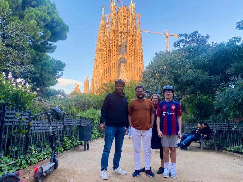 Barcelona: Sagrada Familia Private E-Scooter Tour - A Fun and Practical Way to Explore Barcelona’s Main Highlights