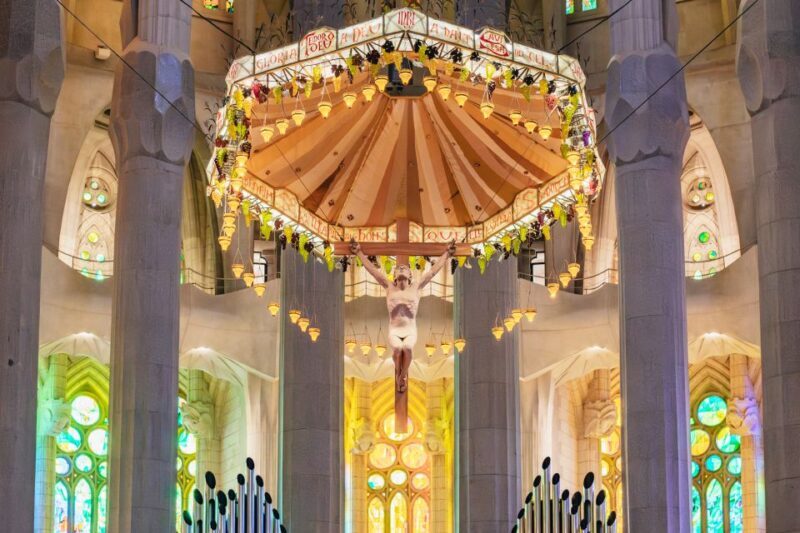 Barcelona: Sagrada Familia Skip-the-Line Entry Ticket & Tour - Marveling Inside: Light, Color, and Forest-Like Columns