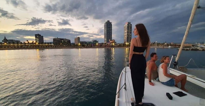 Barcelona: Sunset Catamaran Cruise with Drinks and Snacks - Key Points
